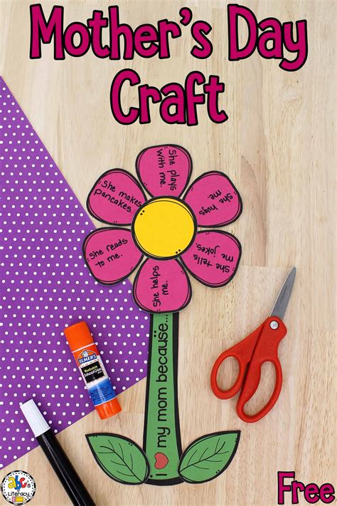 Mothers Day Flower Crafts