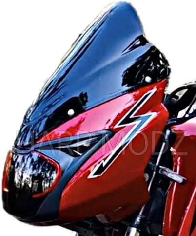 HARP MODZ® PULSAR 150 DB VISOR WINDSHIELD WIND DEFLECTOR 2.0 BLACK ...
