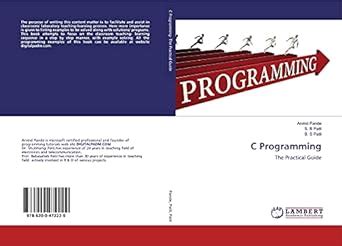 C Programming : B. S Patil: Amazon.in: Books