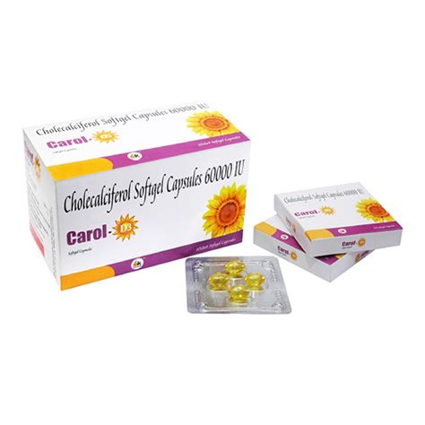 CAROL-D3 Softgel Capsules MK Healthcare