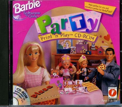 BARBIE PARTY PRINT N PLAY : Amazon.in: Software