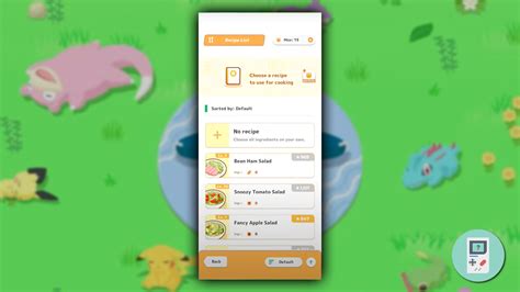How To Unlock Recipes In Pokemon Sleep - How To Game