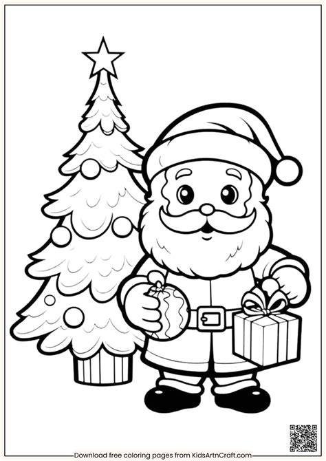 Free Printable Christmas Coloring Pages For Kids - Kids Art & Craft