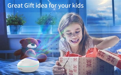 Sisliya Night Light Projector for Kids Ocean Wave Projector Gift for ...