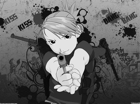 Riza Hawkeye HD Wallpaper - Fullmetal Alchemist Anime