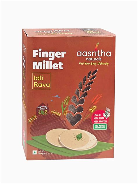 Finger Millet Idly Rava (Ragulu) – Aasritha Naturals