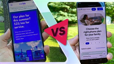 Visible vs. Google Fi: Which carrier should you pick?