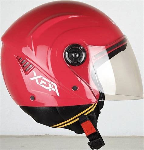 deletion Aura Open Face Unisex Bike/Scooty (KK-1) Motorbike Helmet ...