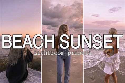 6 Beach Sunset Lightroom Presets – MasterBundles