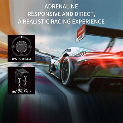 CAMMUS Racing Wheels, leather wheel cover + desktop India | Ubuy