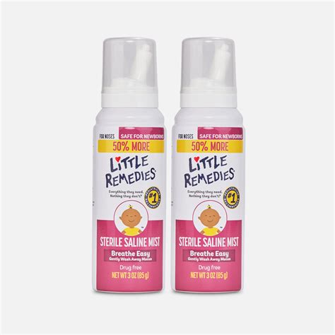 HSA Eligible Little Noses Saline Mist Spray, 3 oz. (2-Pack) | HSA Eligible