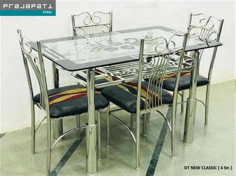Elevate Your Dining Space with Stylish Steel Dining Room Tables