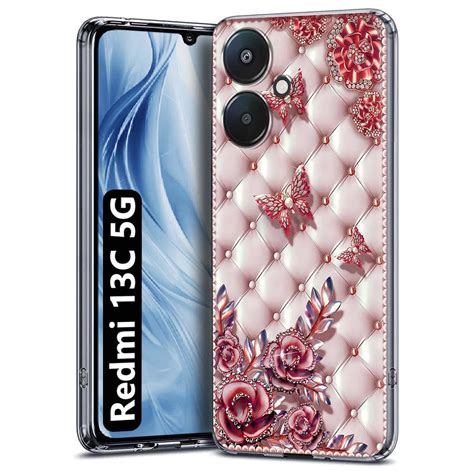 Fashionury Soft Silicone Designer Printed Full Protection Printed Back ...