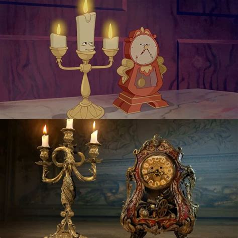 Lumiere And Cogsworth