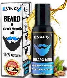 Livincy Natural beard oil men mooch and beard oil beard growth oil ...