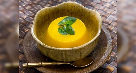 Mango Pudding Recipe: How to Make Mango Pudding Recipe at Home ...