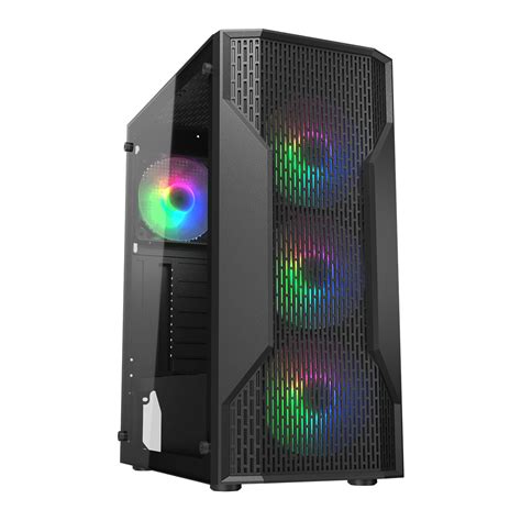 Cougar MX110 RGB Mid Tower Cabinet CGR-2BD2B-RGB– Vishal Peripherals
