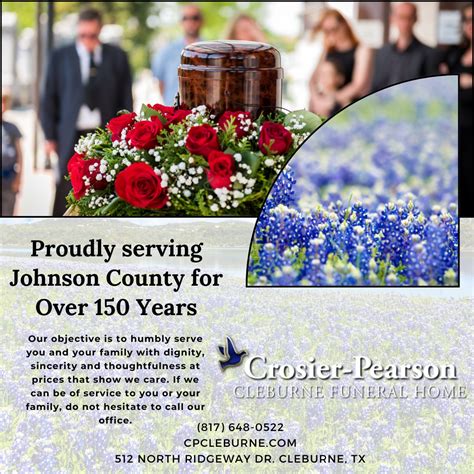 Crosier-Pearson - For over 150 years, Crosier-Pearson Cleburne Funeral ...