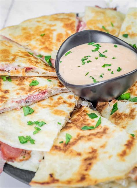 Reuben Quesadillas - Cook What You Love Beef