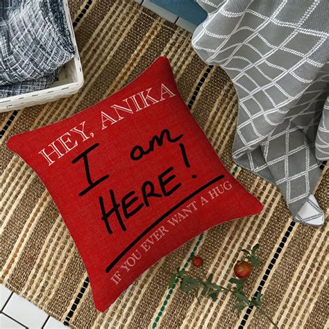 I Am Hear Cushion– Florahut