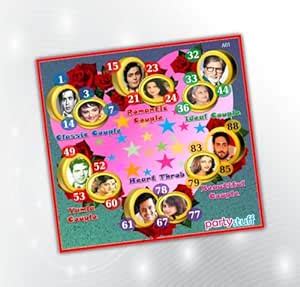 Party Stuff Couple theme Tambola Housie in Group Number Kukuba (36 ...