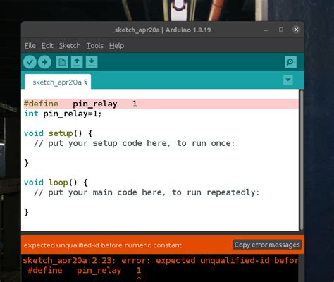 Expected Before Numeric Constant Arduino 的图像结果