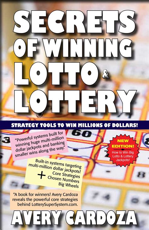 Secrets of Winning Lotto & Lottery | Book by Avery Cardoza | Official Publisher Page | Simon ...
