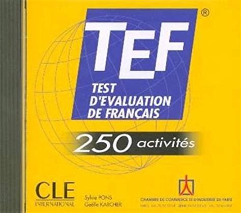 Amazon.in: Buy TEF - test d'evaluation de francais -250 activités - CD ...