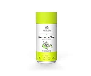 NUTRiHERBS Green Coffee Bean Extract Capsules - for Weight Management ...