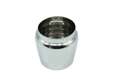 Stainless Steel Mushroom | Tapered Canister Set of 3 Pcs – ekitchen.in
