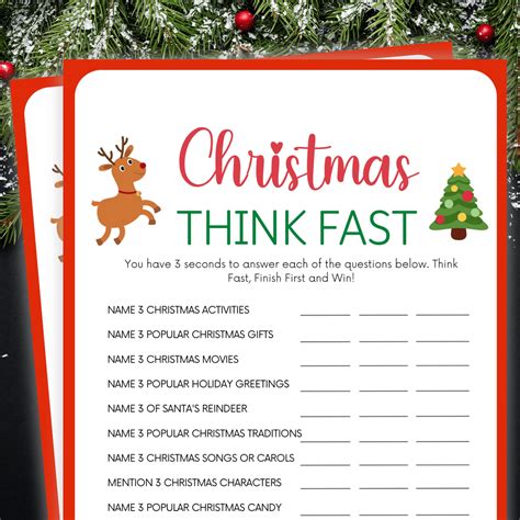 Christmas games what is on your phone printable christmas party games ...