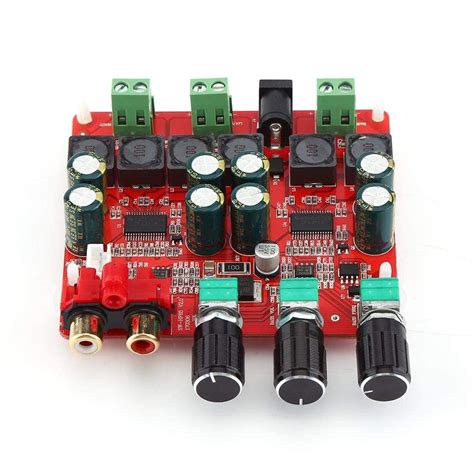 Set of 2 Amplifier Module, DC 12V-26V TPA3118 2.1 Channel Stereo ...