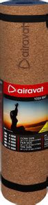 airavat CORK YOGA MAT Black, Blue, Green 6mm mm Yoga Mat - Buy airavat ...