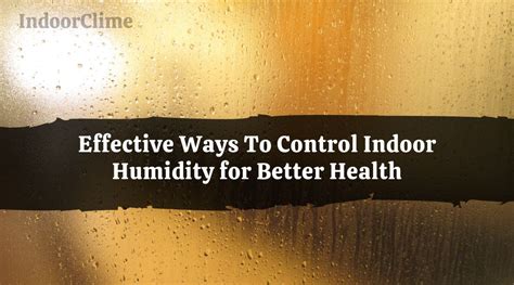 How to Control Humidity 的图像结果