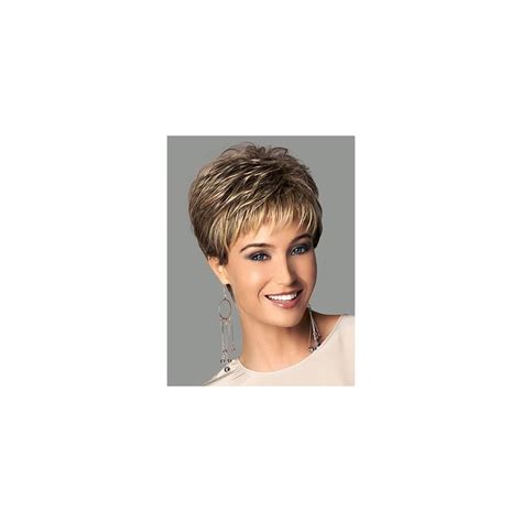 Nicelatus Short Pixie Cut Hairstyle Mixed Brown | Ubuy India