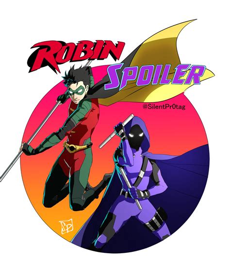 [Fan Art] Robin and Spoiler fan cover by SilentPr0tag : r/DCcomics