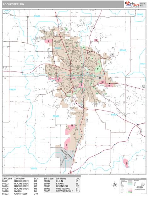 Rochester Mn Zip Code Map at Margaret Meldrum blog