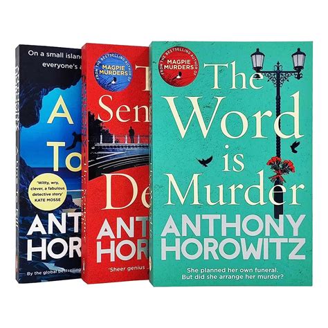 A Hawthorne and Horowitz Mystery Anthony Horowitz 3 Books Collection ...