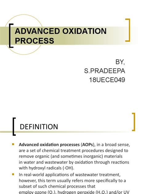 Image result for Advanced Oxidation Process Model