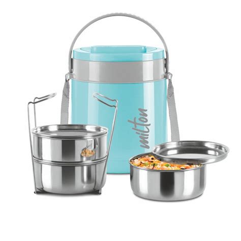 Milton Classic Insulated Tiffin with Stainless Steel Containers – Rasoi ...