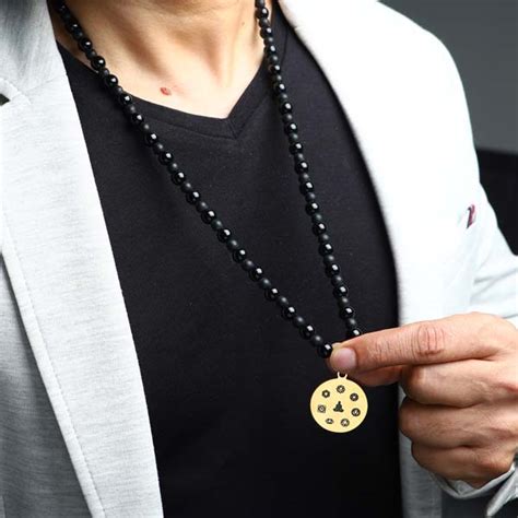 Withstanding Challenges 7 chakra 108 Obsidian Agate Mala – Justwowfactory