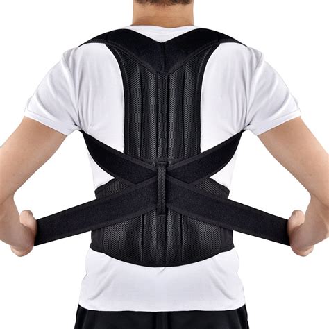 Back Posture Corrector, HailiCare Full Back Brace Shoulder Posture ...