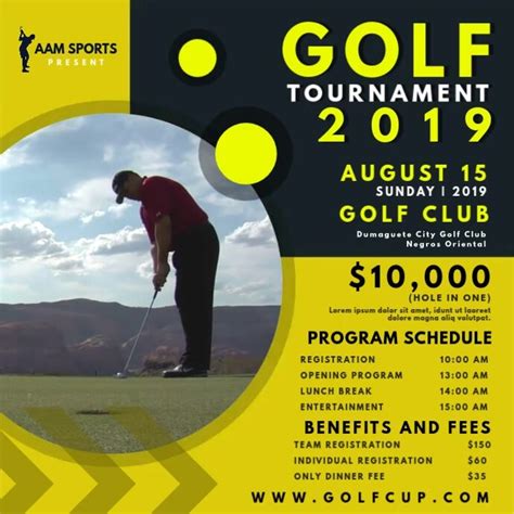 Golf Tournament Day of Schedule 的图像结果