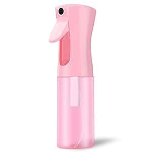 LERPOLOR Empty Spray bottles, Continuous Spray Bottle for Hair Styling ...