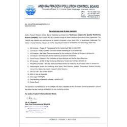 Latest Certificate of Envirotech Instruments Private Limited