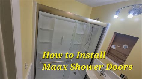 Maax Shower Instructions 的图像结果