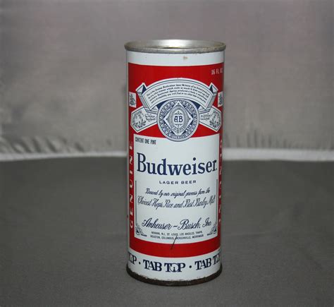 Vintage Budweiser Cans