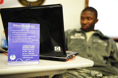 Soldiers stay in touch with new post Internet provider | Article | The ...