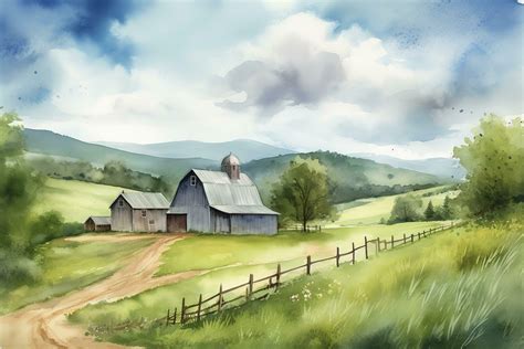 Barn Landscape Photography