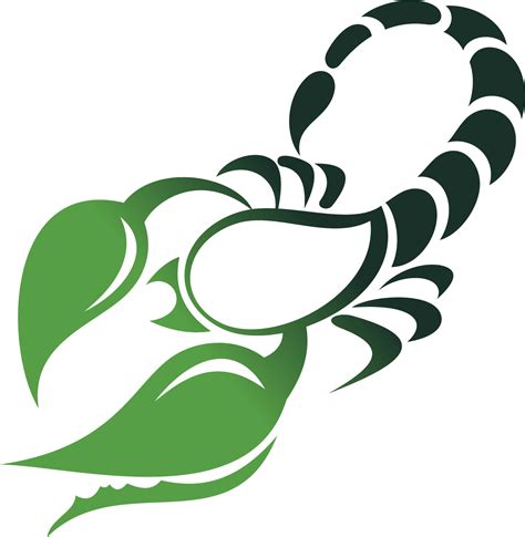 Green Scorpio Symbol PNG Image - PurePNG | Free transparent CC0 PNG Image Library